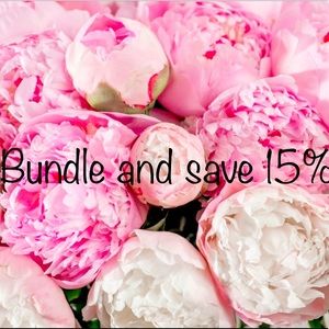 Bundles of 2 or more items save 15%!